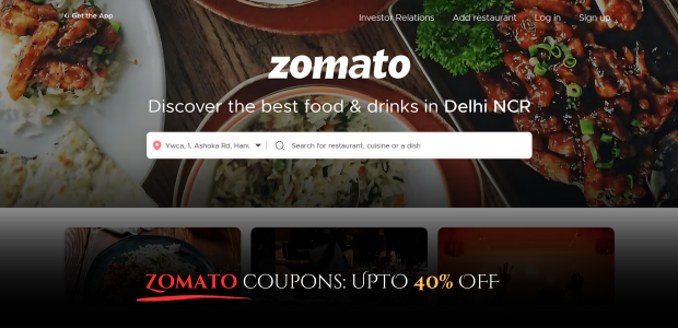 How to avail Zomato Coupons code